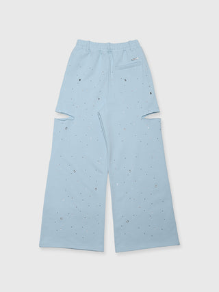 BIJOU SLIT SWEAT PANTS