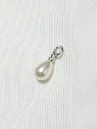 WIDE DENIM PANTS with PEARL