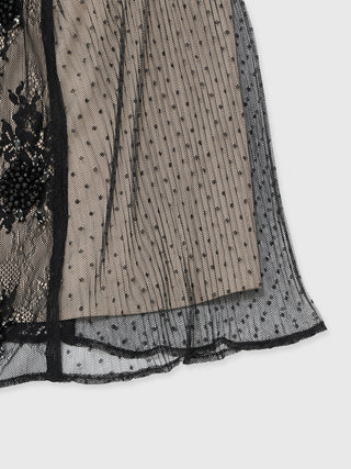 PANEL CUT LACE CAMISOLE