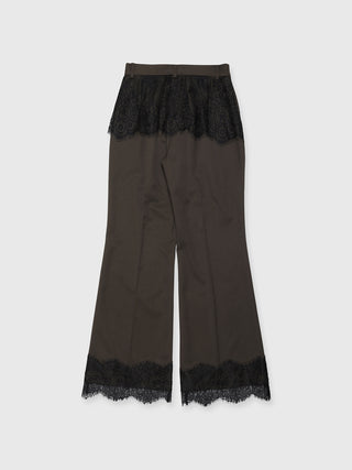 LACE TRIM PANTS