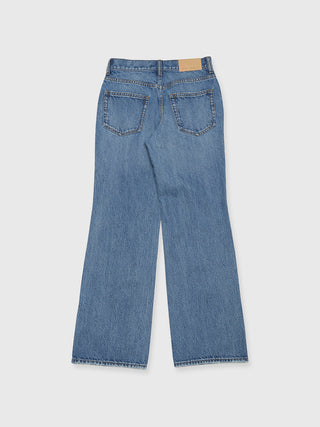 SLIT LEG DENIM