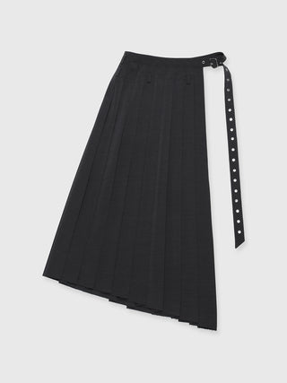 SEPARATE SCREW PLEATS SKIRT