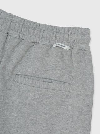 SLIT SWEAT PANTS with PEARL