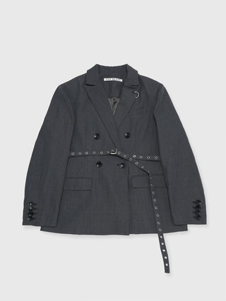 BELTED TAILORED JACKET