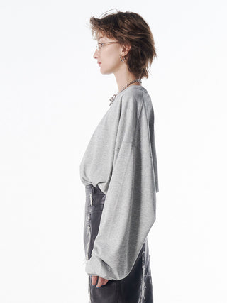 OVER PRINT LONG TSHIRT