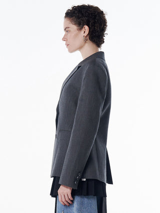 WAIST CONSCIOUS PAT IN JACKET