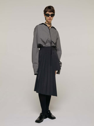 SCREW PLEATS SKIRT