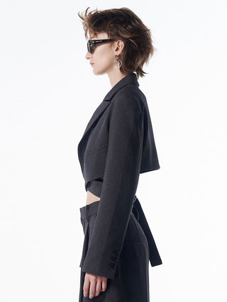 CROSS SHORT JACKET