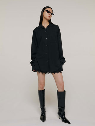 BUCKLED LONG BOOTS