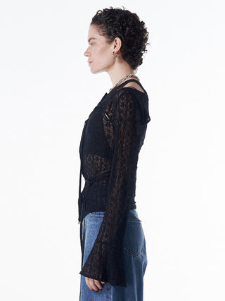 LACE COMPACT LAYERED TOPS