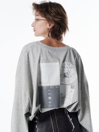OVER PRINT LONG TSHIRT