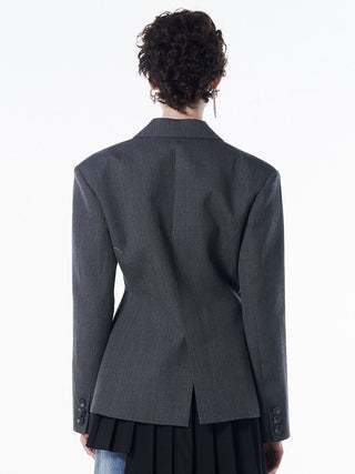 WAIST CONSCIOUS PAT IN JACKET