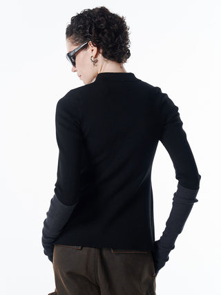 ARM SET KNIT CARDIGAN