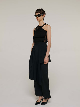 LACE SEAM CUT TOPS