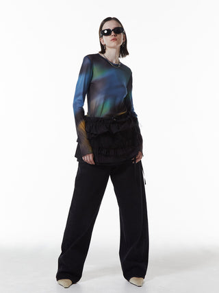 SHEER PATERN TOP