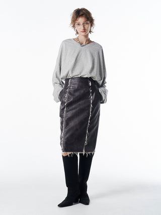 OVER PRINT LONG TSHIRT