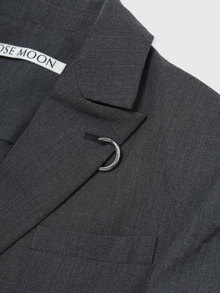 BELTED TAILORED JACKET