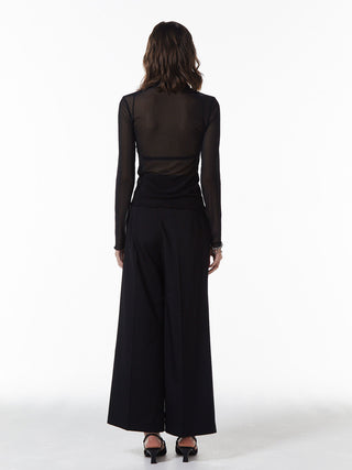 SHEER PATERN CARDIGAN