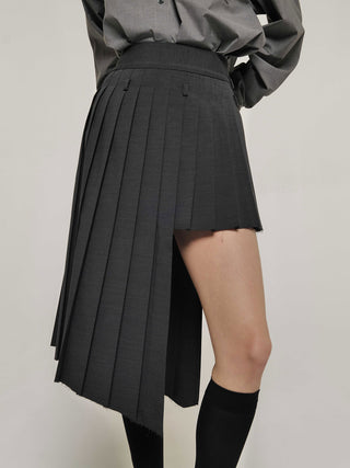 SCREW PLEATS SKIRT