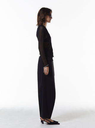 SHEER PATERN CARDIGAN