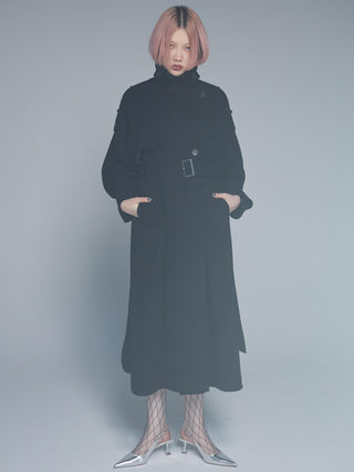 WOOL COMFORTABLE TRENCH COAT