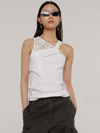 LACE SEAM CUT TOPS