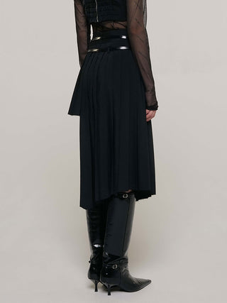 SCREW PLEATS SKIRT