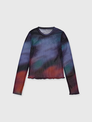 SHEER PATERN TOP