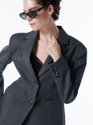 WAIST CONSCIOUS PAT IN JACKET