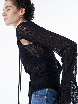 LACE COMPACT LAYERED TOPS