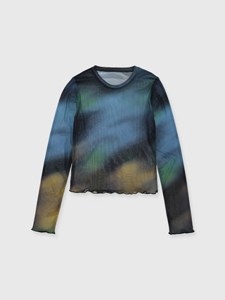 SHEER PATERN TOP