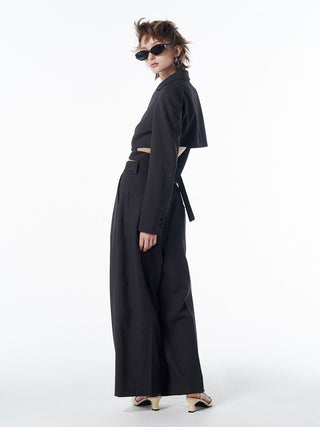 CROSS SHORT JACKET