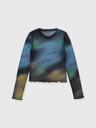 SHEER PATERN TOP