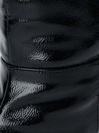 BUCKLED LONG BOOTS