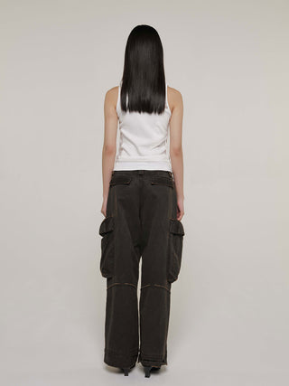 LACE SEAM CUT TOPS