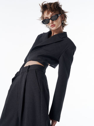 CROSS SHORT JACKET