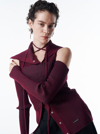 CHOKER LAYERED KNIT