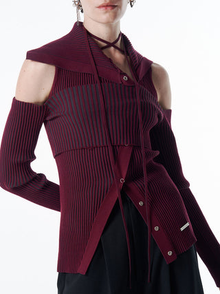 CHOKER LAYERED KNIT