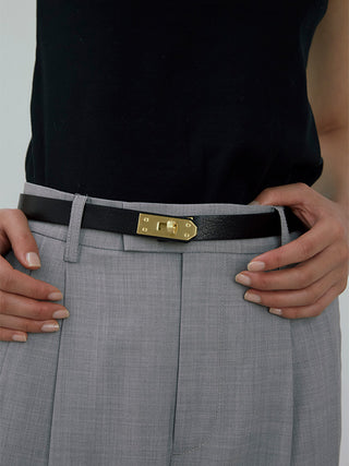 TWIST BUCKLE BELT