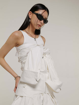 2WAY CARGO DESIGN　JUMP SUITS
