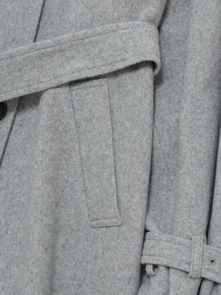 WOOL COMFORTABLE TRENCH COAT