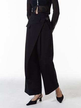 WRAP LAYERED PANTS