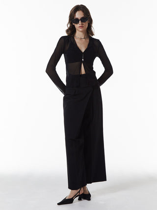 WRAP LAYERED PANTS