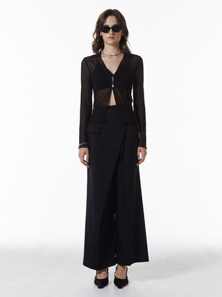 WRAP LAYERED PANTS