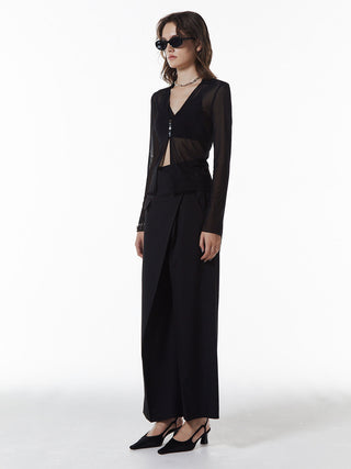 WRAP LAYERED PANTS