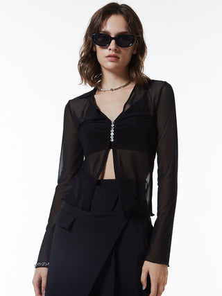 WRAP LAYERED PANTS