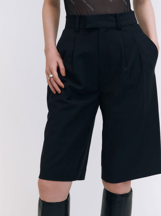 WOOL HALF PANTS