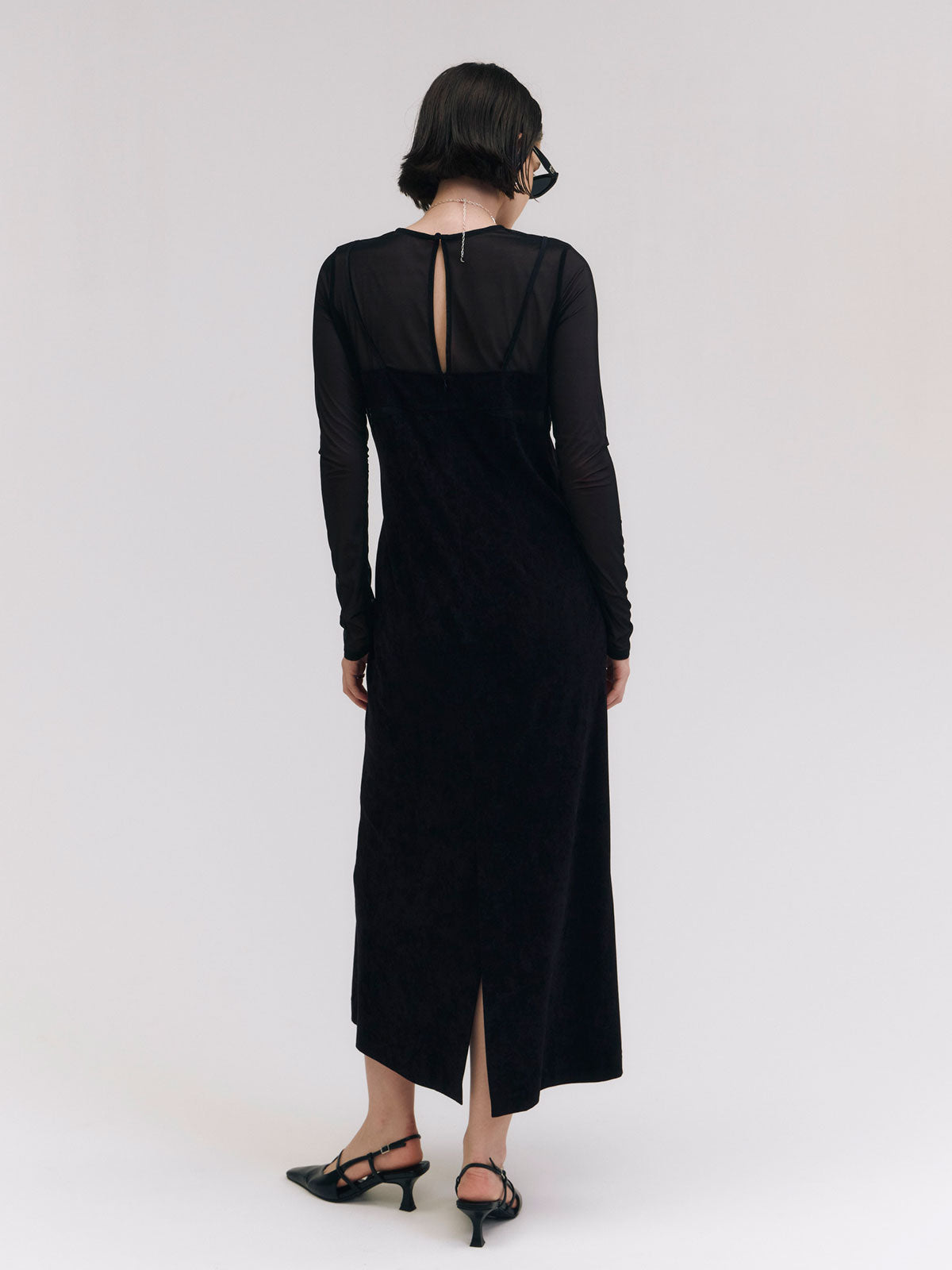 ワンピース JOSEMOON/VELVET SEAM DRESS VELVET SEAM DRESS – JOSEMOON