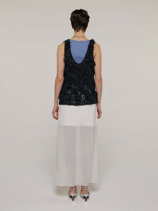 BLOSSOM MOTIF KNIT