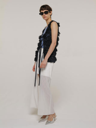 BLOSSOM MOTIF KNIT